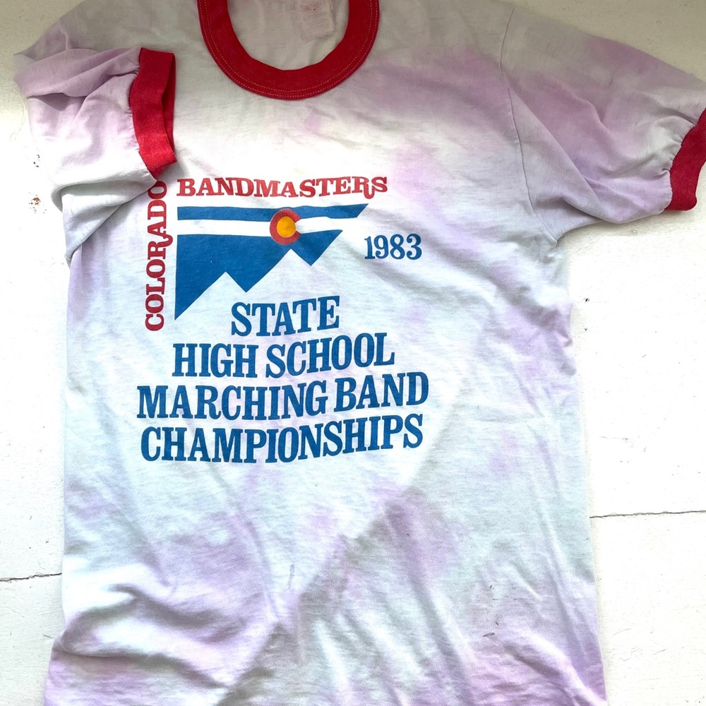 Vintage tie dye tshirt 1983
